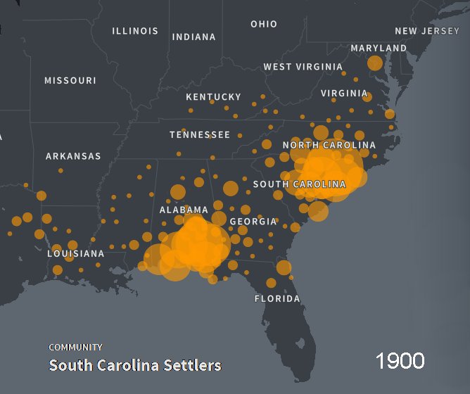 Ancestry DNA Results for Donald Draughon